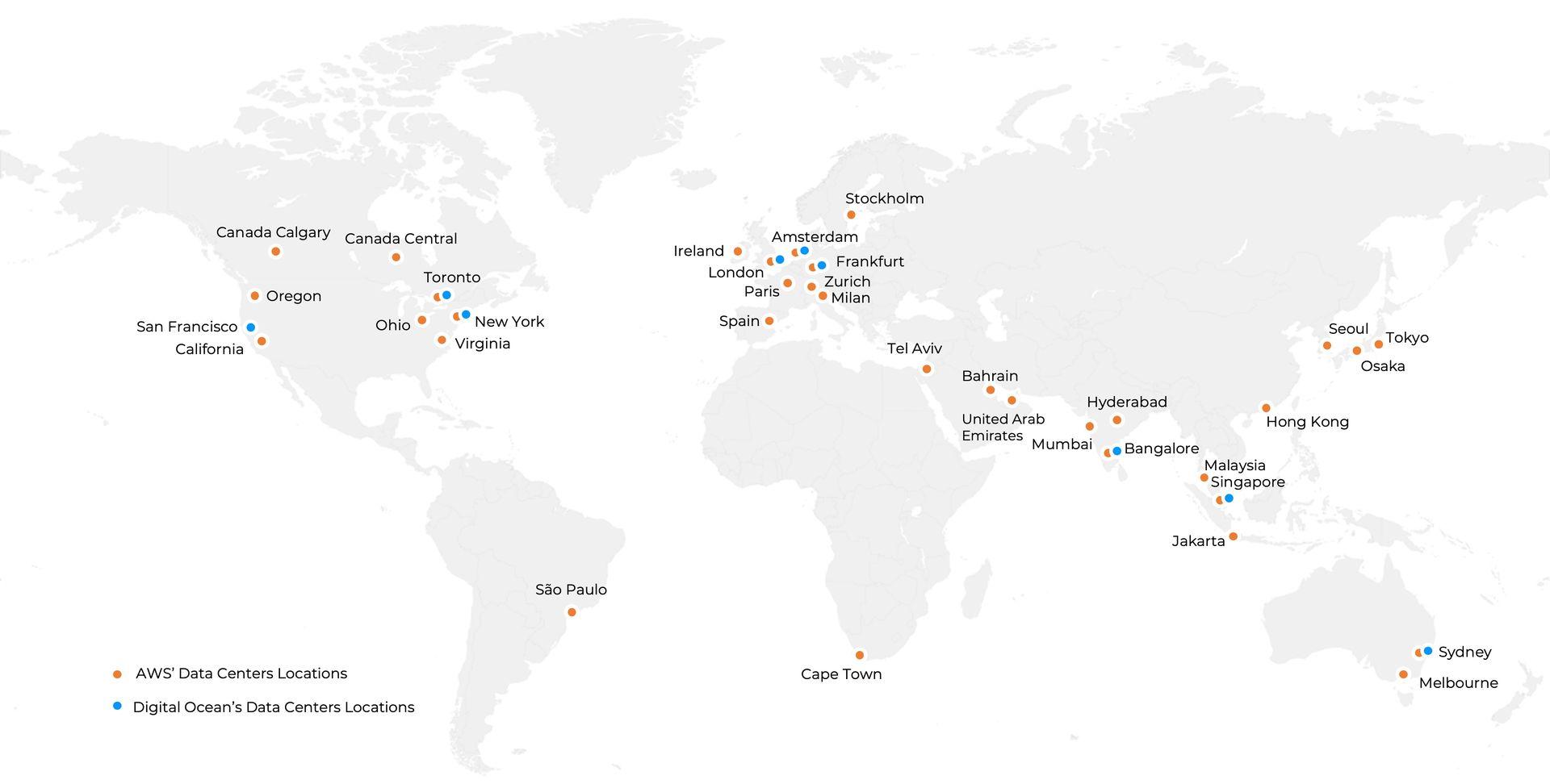 PurpleCloud - Data Center Locations PurpleCloud - Data Center Locations