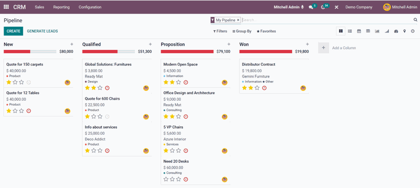 22 Applications Odoo