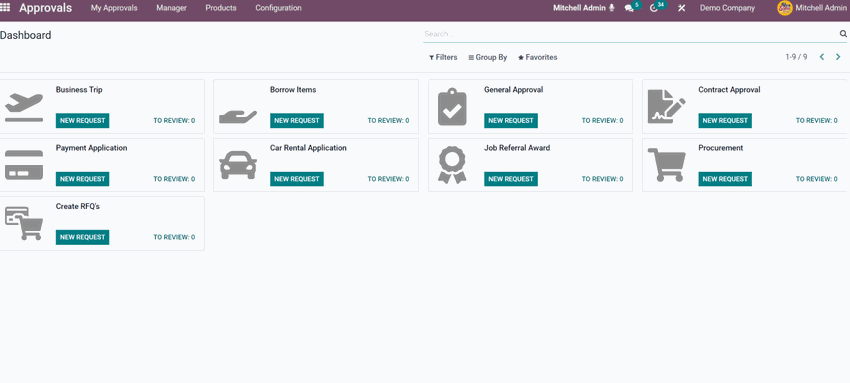 22 Applications Odoo