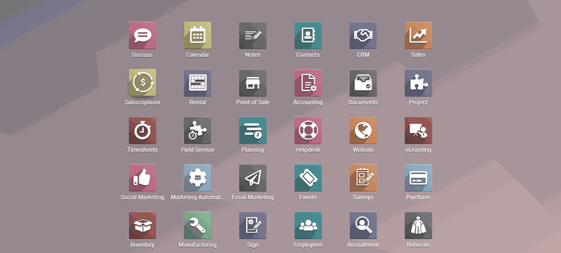 22 Applications Odoo